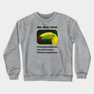 Endangered Toucan Crewneck Sweatshirt